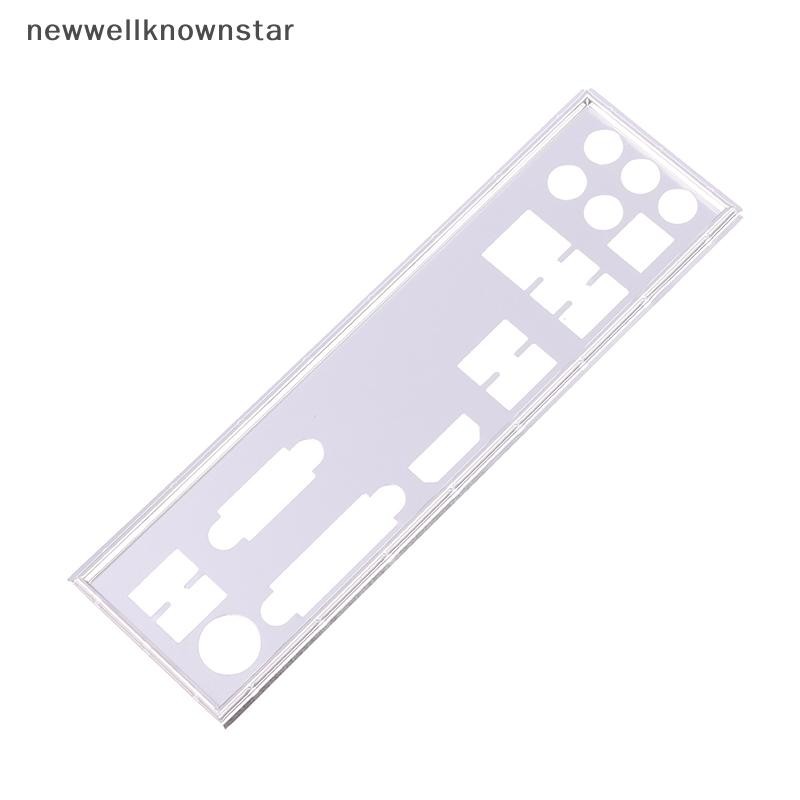 Newwellknownstar IO I/O Shield แผ่นด้านหลัง BackPlate Blende Bracket สําหรับ GIGABYT GA-B85M-D3H B36