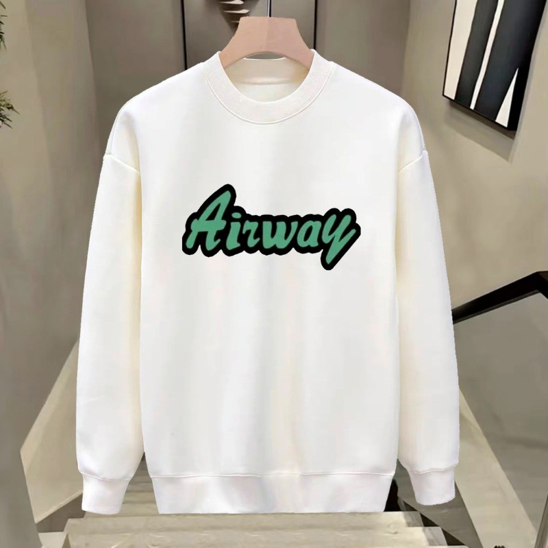 COD 2025 American Style Trendy Brand New Men's Sweatshirt Autumn Winter Round Neck High-end Design 2