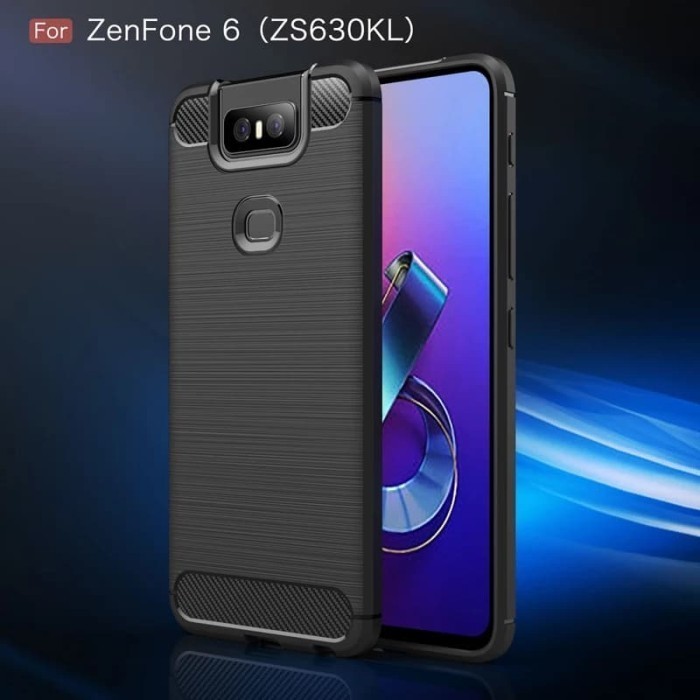 ASUS ZENFONE 6 ZS630KL CASE RUGGED คาร์บอนเกราะ ANTI SHOCK