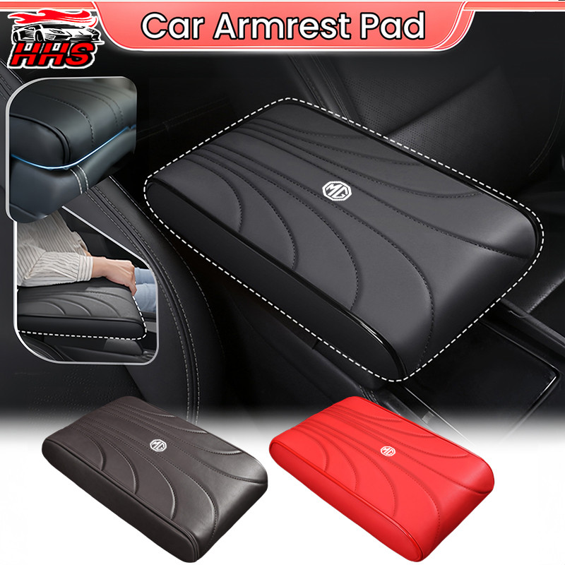 MG รถ Armrest Pad Cover/ภายในคอนโซลกลางกล่องเก็บกันน้ําฝุ่นเบาะรองนั่งรถอุปกรณ์เสริมสําหรับ MG HS ZS EP MG5 MG3 MG4 EV 3 4 5 6 VS HEV Extender Maxus 9 Mu