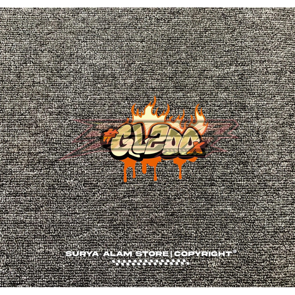 GL 200 สติ๊กเกอร์ตัดเสือ