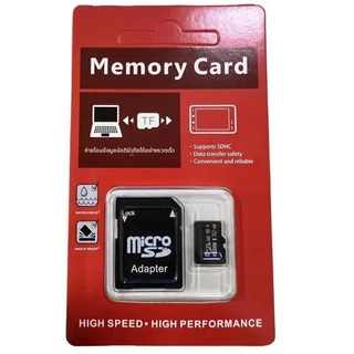 🔥QA🔥 C10ใหม่ความเร็วสูง 32/64/128GB TF SD การ์ดความจุสูงการ์ดความจำ32 64GB สำหรับกล้องโทรศัพท์พร้อมอะแดปเตอร์
