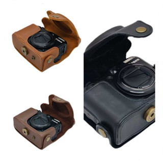 เคสกล้อง G12 G11 เคสกล้องหนังเทียม, ฝาครอบป้องกันทั้งตัว