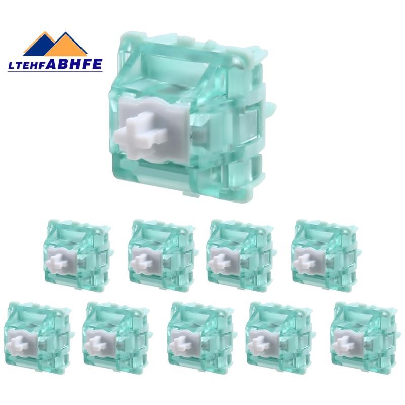 [ขายร้อน L]Magnetic Jade Pro Switch Linear 36g POM PC PA66, Pre-Lubed สําหรับ HiFi Keyboard Hall Mag