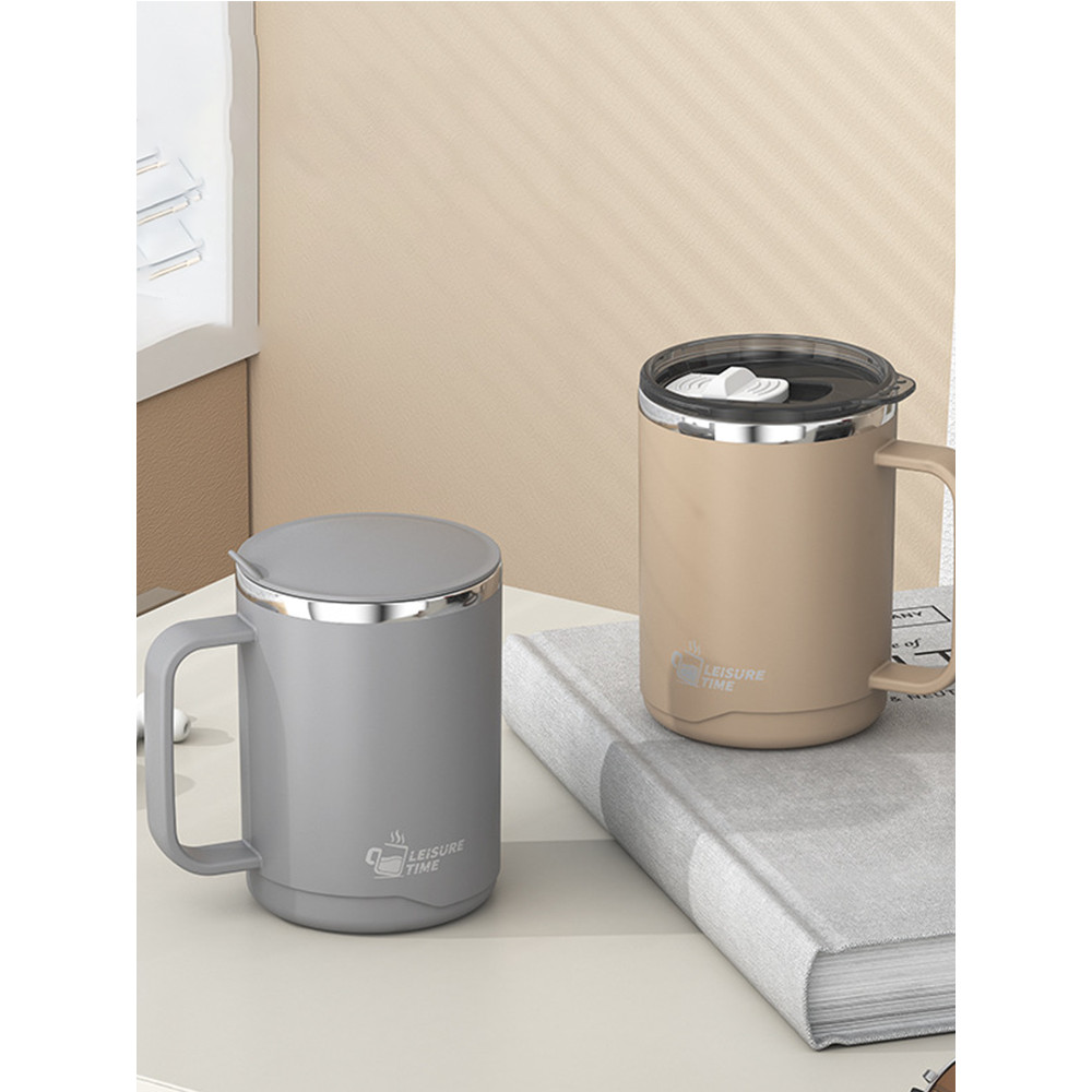 【การจัดส่งไขมัน】แก้วกาแฟสแตนเลส 304 แบบพกพาพร้อมฉนวนกันความร้อน - รูปที่ 6