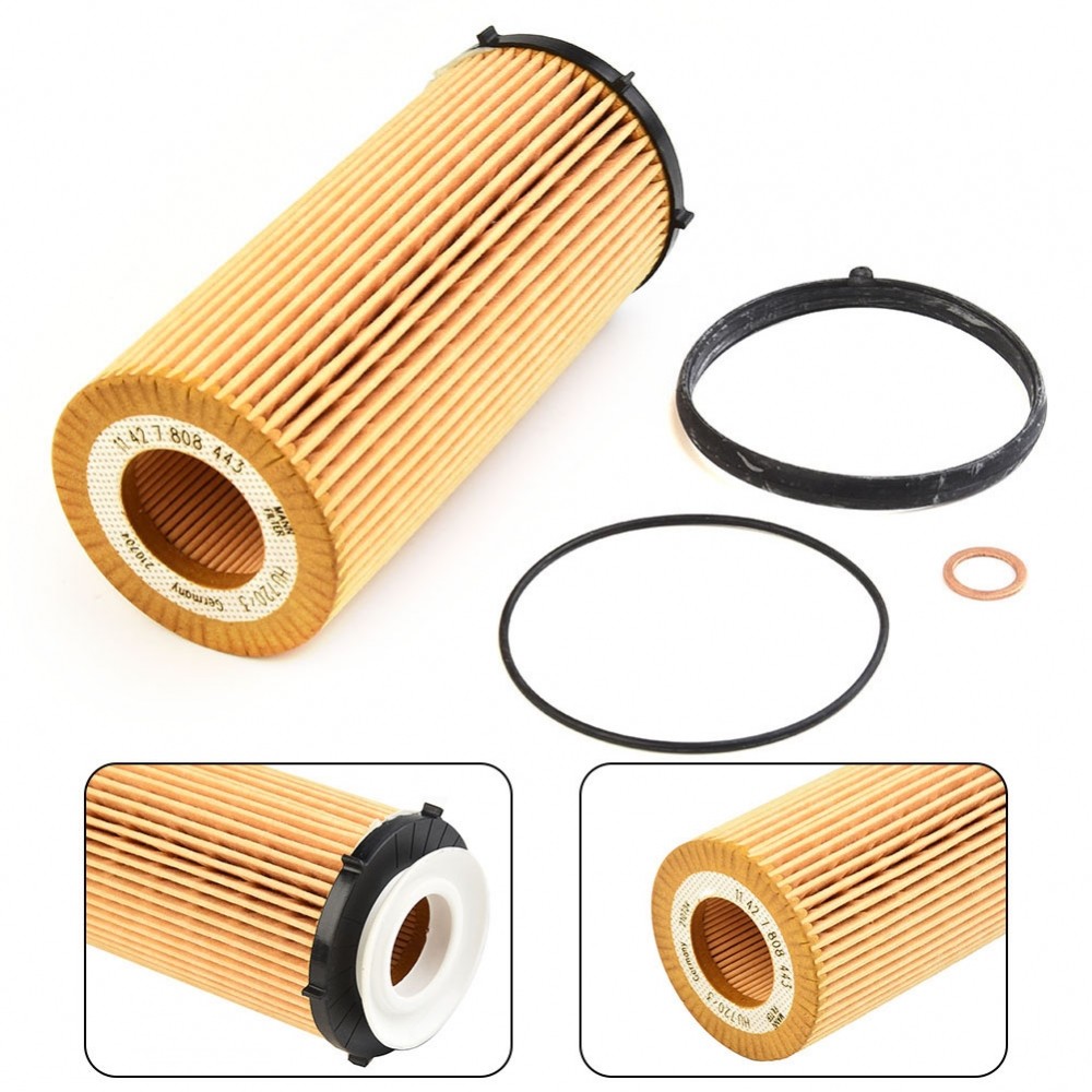 Oil Filter 3 5 7-Series E90 E92 E93 E91 Fit For BMW X5 X6 High Reliability