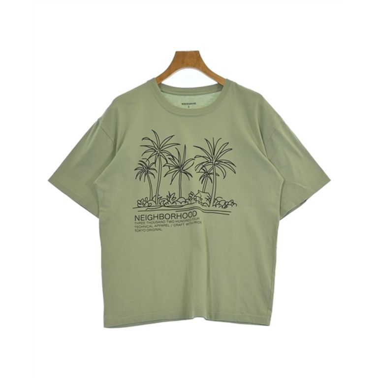 NEIGHBORHOOD neigh Tshirt Shirt green Direct from Japan Secondhand