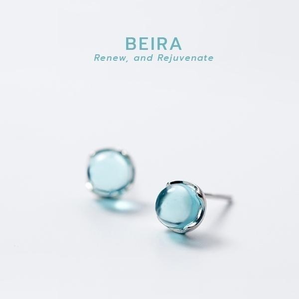 BEIRA ต่างหูเงินแท้ S925 [MERCELO]