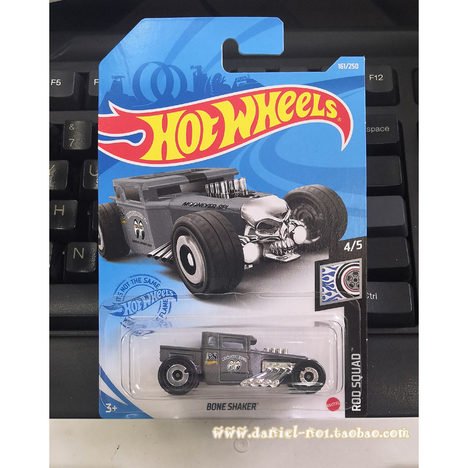 HOT WHEELS รถ HOT WHEELS BONE SHAKER MOONEYES-Gray Moon Eyes