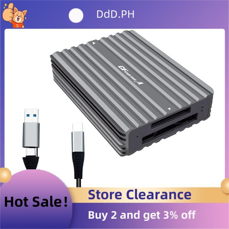 แบบพกพา Type C to CFexpress B CFexpress A Reader ไดรฟ์ฟรี CFexpress Tyep B Card Reader CFexpress Tye