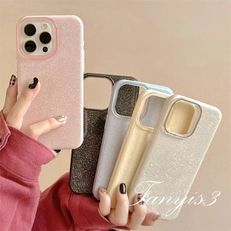 บลิง ก ขยะ สีลูกกวาดปลอกสําหรับ ไอโฟน 16 15 13 12 11 14 มือโปร สูงสุด เคสโทรศัพท์ปกอ่อน