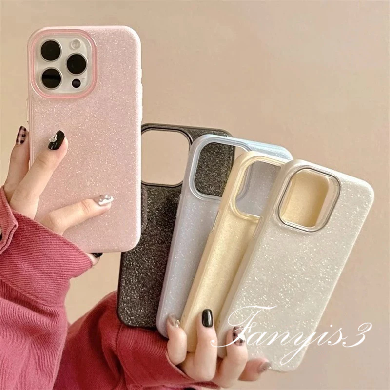 บลิง ก ขยะ สีลูกกวาดปลอกสําหรับ ไอโฟน 16 15 13 12 11 14 มือโปร สูงสุด เคสโทรศัพท์ปกอ่อน