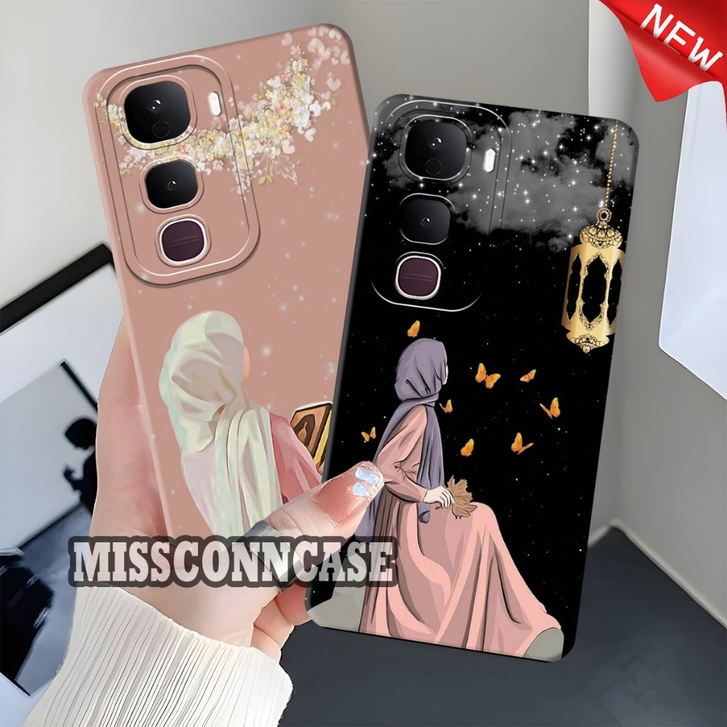 Softcase Hp VIVO Y400 4G/5G - VIVO Y04S - VIVO Y04 - VIVO Y29 4G/5G Motif Girl Hijab - ปลอกอินเทรนด์