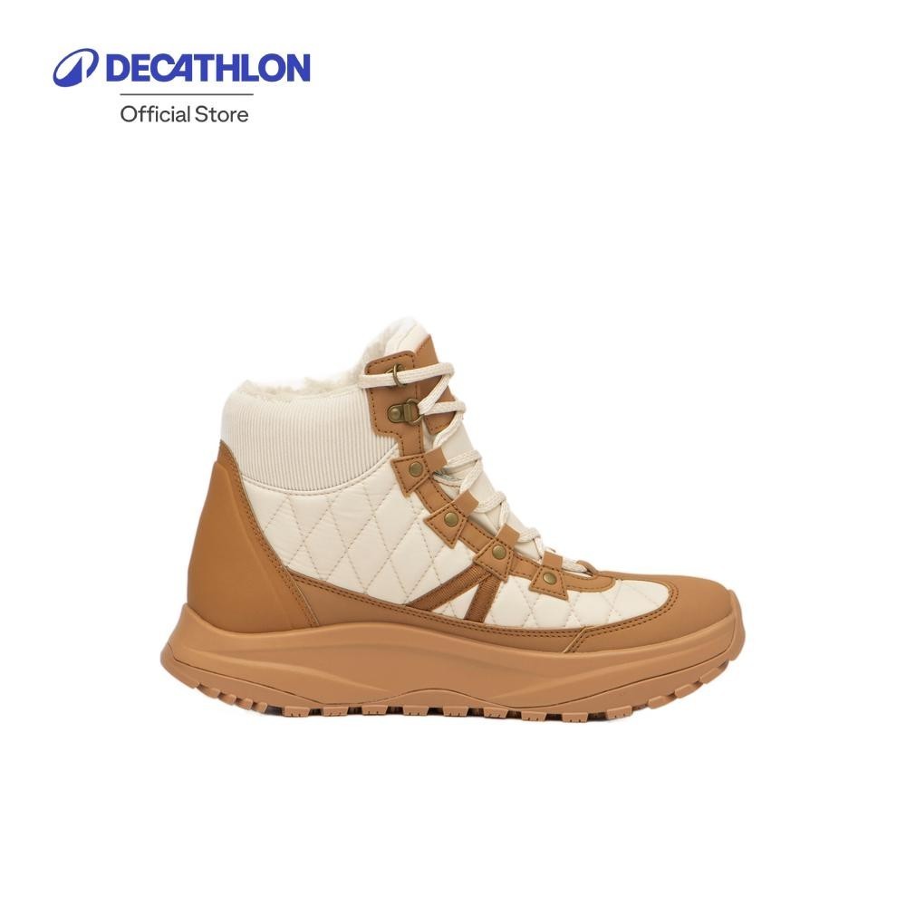 Decathlon Women'S Warm and Waterproof Hiking Boots รองเท้าหุ้มข้อกันหนาว กันน้ำ เดินป่า รุ่น SH500 M