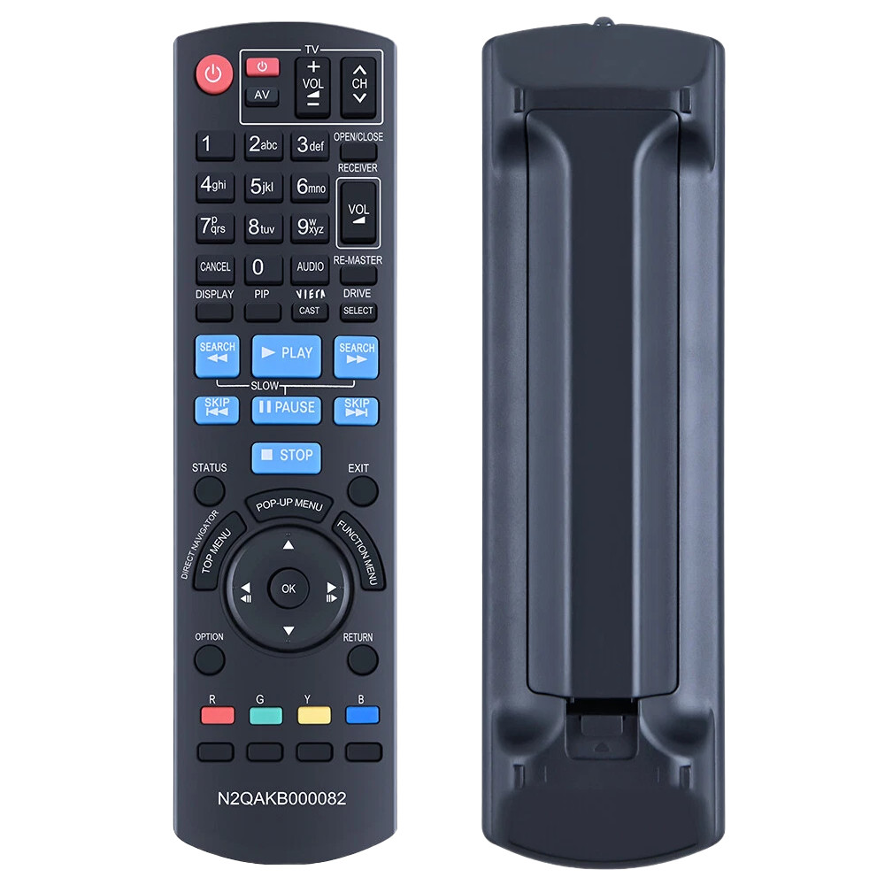N2QAKB000082 รีโมทคอนโทรลเหมาะสําหรับ Panasonic DMP-BD45 DMP-BD65 เครื่องเล่น Blu-ray