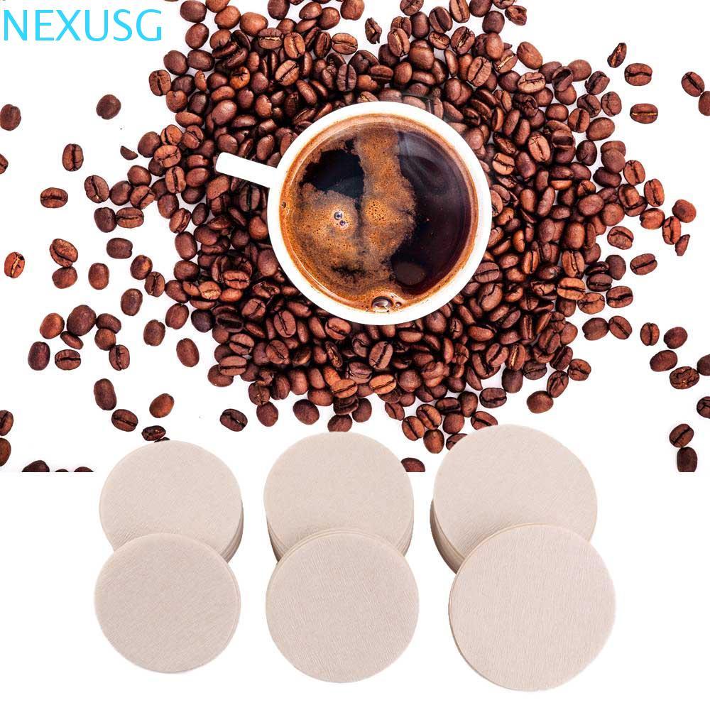 NEXUSG Cafe กระดาษกรองรอบ Dripper Espresso 56 มม./60 มม./68 มม. 100 ชิ้นเครื่องมือกรอง