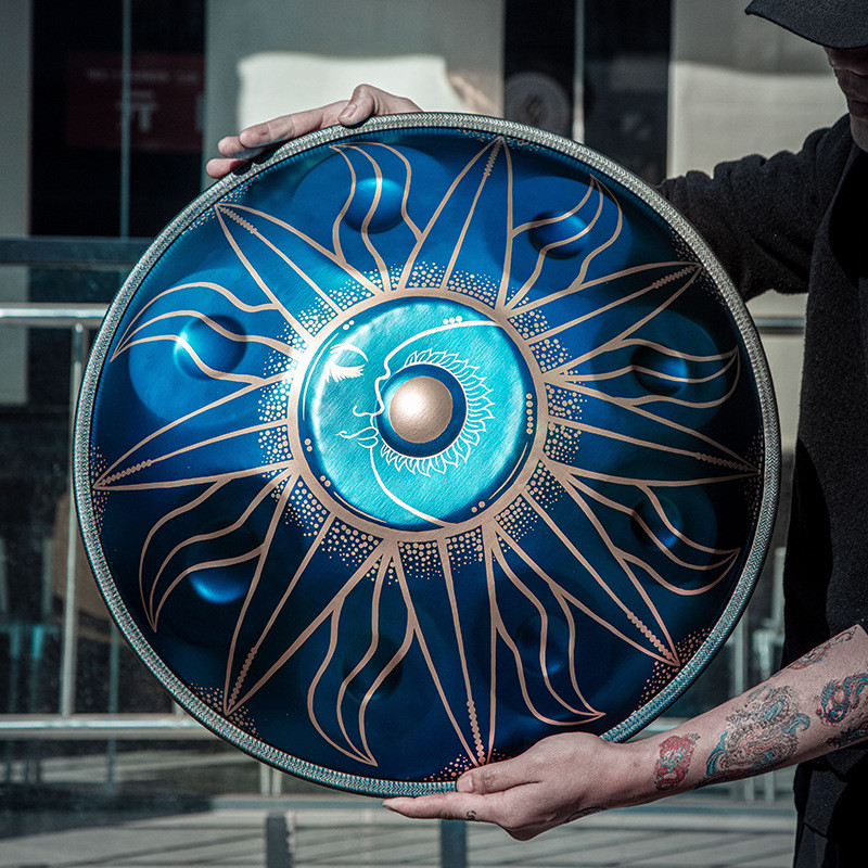 Grade Hand Disc Drum Disc Drum Blue Hand Disc Drum 9 Tone 10 Tone handpan