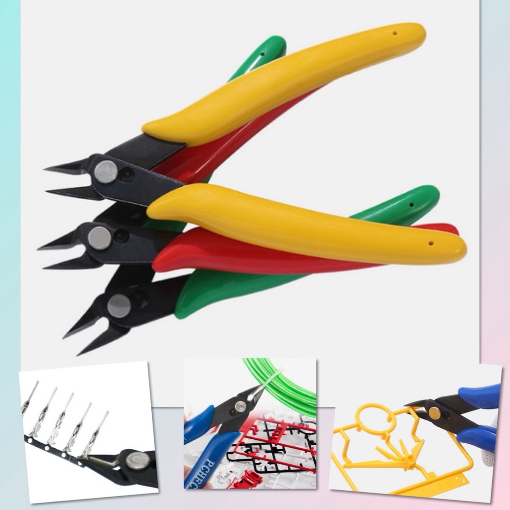 🎀 คีม ตัด เคเบิ้ลไทร์ สายรัด cable tire รุ่นคมพิเศษ คีมขนาดเล็ก คีมตัดสายไฟ อเนกประสงค์ เครื่องมือช่