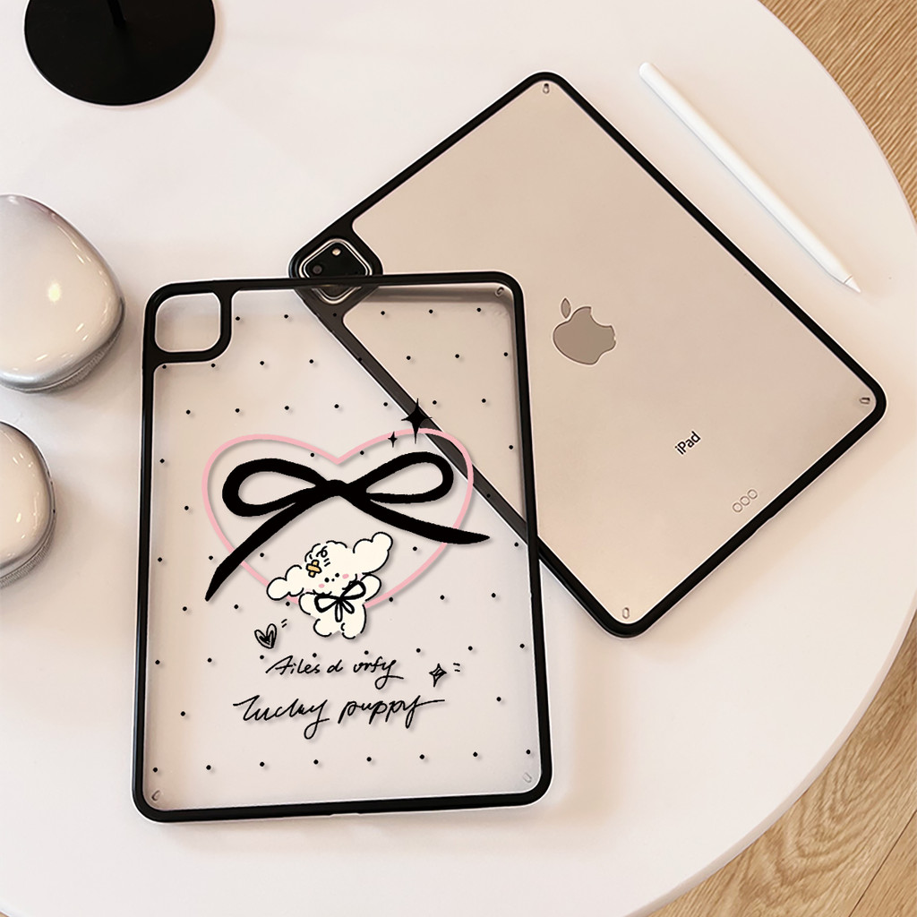 Ipad air 5/6 iPadป้องกันกรณีดินสอiPad Air5 พิมพ์Apple iPadสีชมพูป้องกันกรณีAir6 แท็บเล็ตป้องกันกรณีA