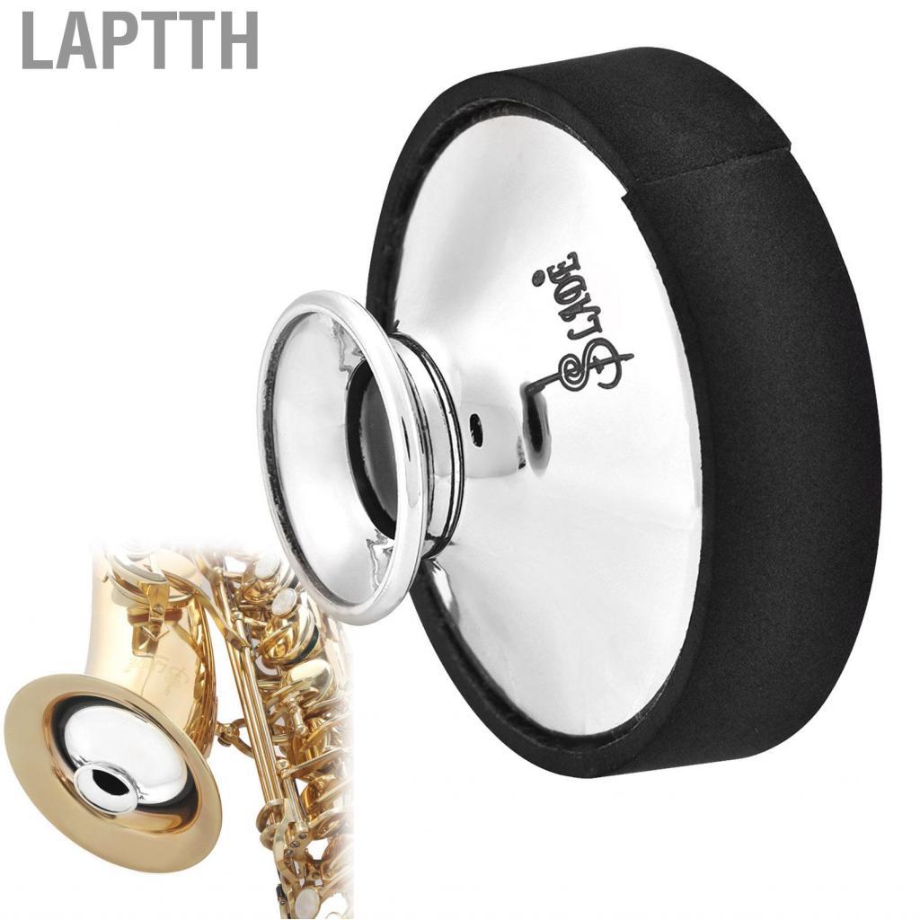 Laptth Laptth SHUAIGUO Lade ABS น้ำหนักเบา Alto Saxophone Mute Dampener Gold ติดตั้งง่ายสำหรับการฝึก