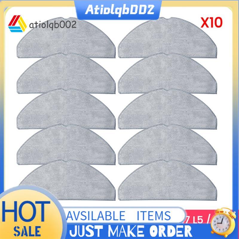 10PCS ผ้าสูญญากาศ Mop สําหรับ M5/ M5 +/ L5/ L5 +/ TF/ TF +/Q7B/Q7T Plus เครื่องดูดฝุ่นอะไหล่