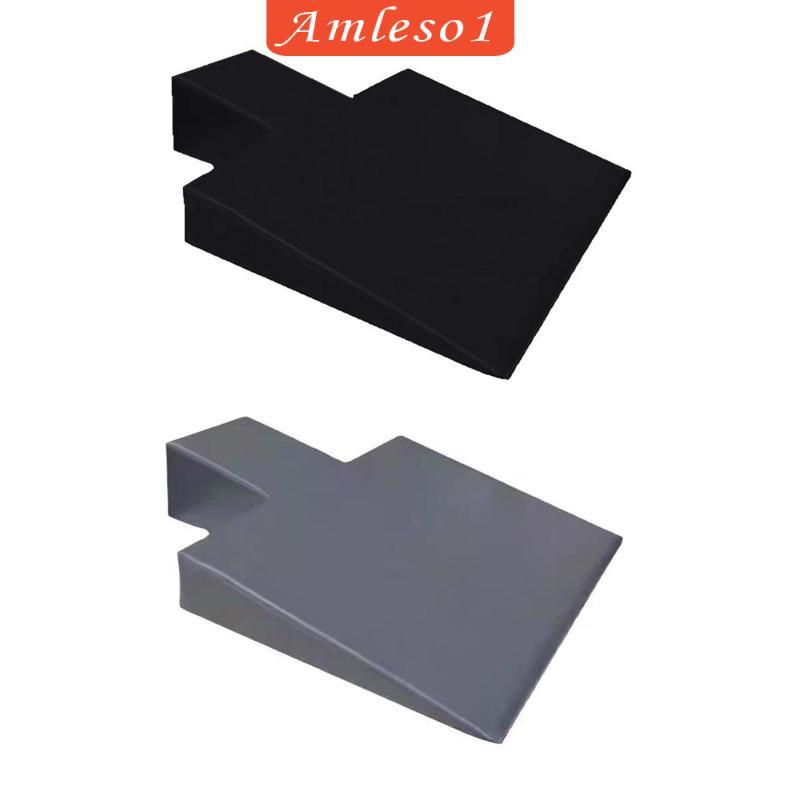 [Amleso1] เครื่องปฏิรูปพิลาทิส Wedge Block Upholstered Wedge สําหรับสตูดิโอใช้ยก