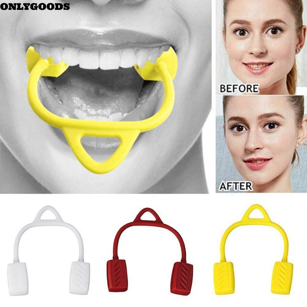 ONLYGOODS คอ Toning, Jawline Exerciser 30/40/50lbs Jaw Exerciser,ผู้หญิงผู้ชายอาหารเกรด Silica Gel B