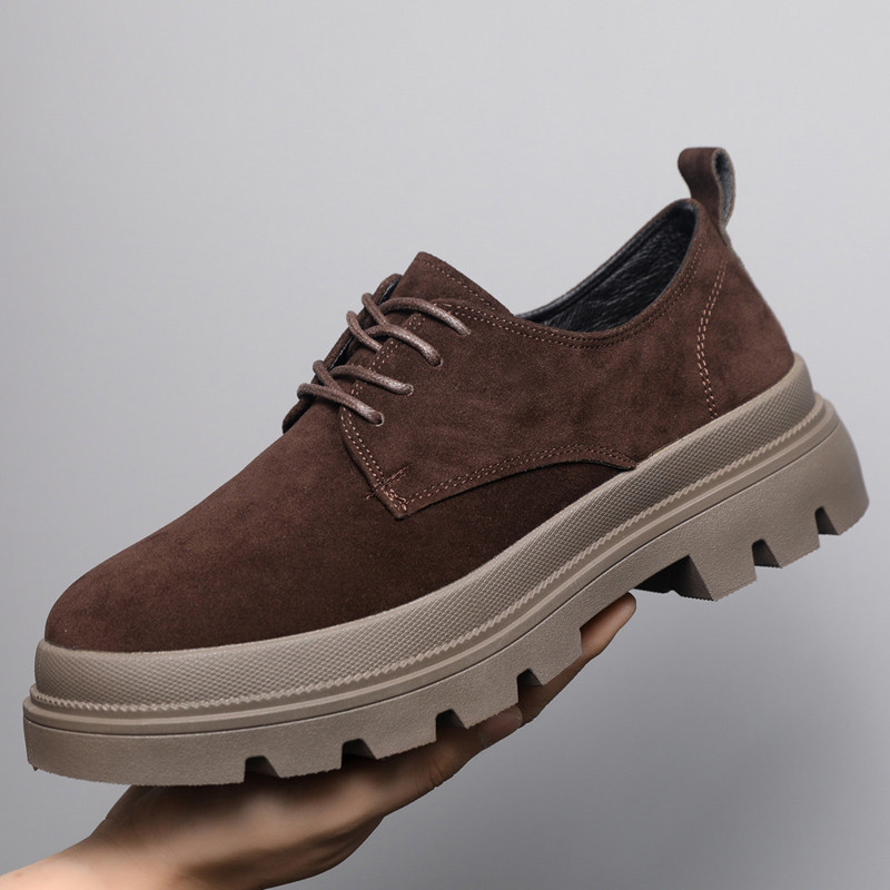 รองเท้าหนัง Martin สีขาว P45