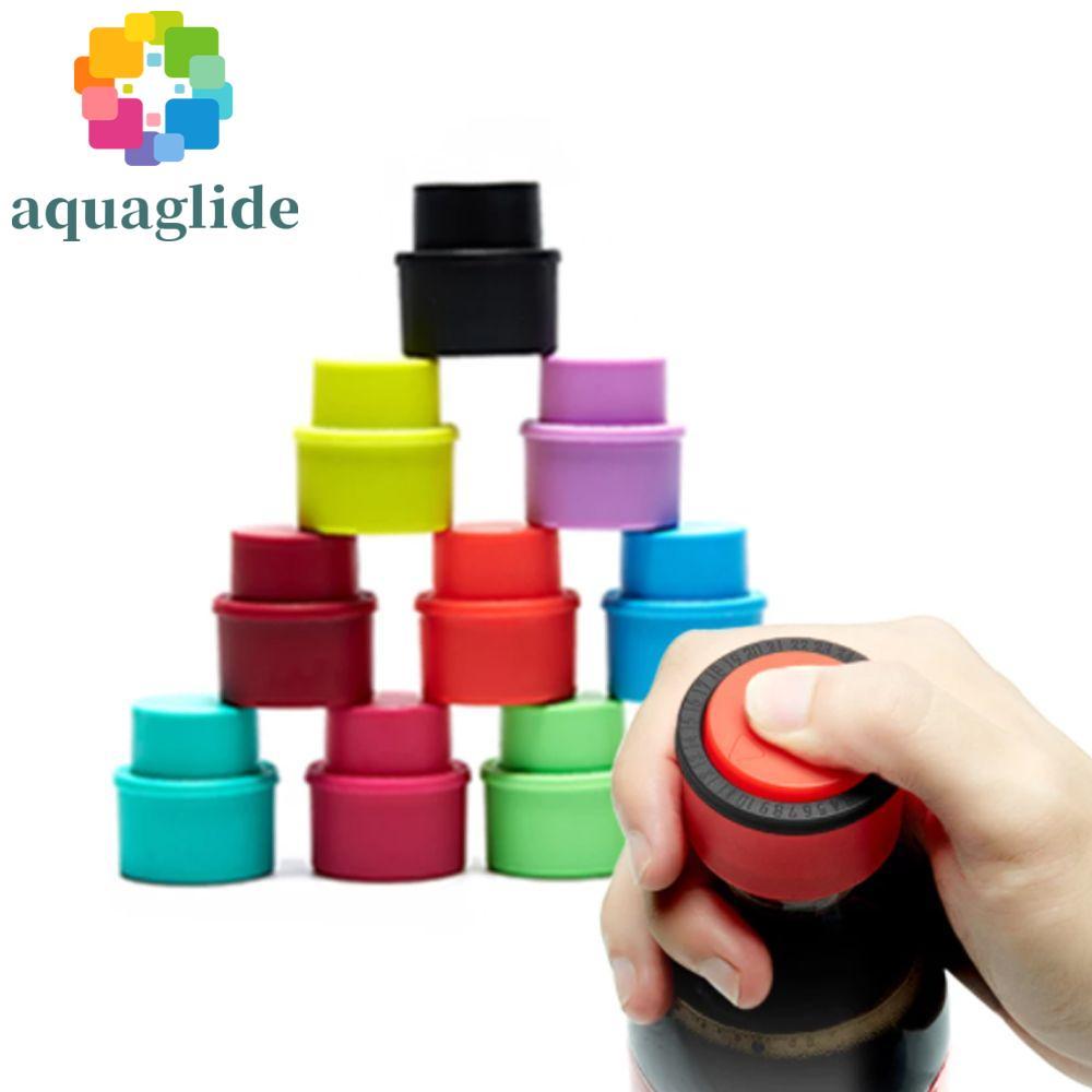 AQUAGLIDE Stopper Inflatable Carbonated Sealer Soda Cola Fizzy Drink Pressure Cap
