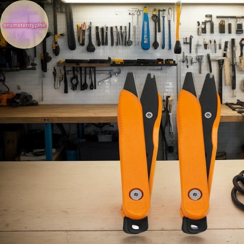 ONEPINK Safety Yarn Cutter Safety Non-slip Limit Yarn Cutter Safe And Butable U-shaped Handle Safety