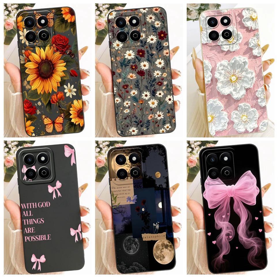 ออกแบบใหม่ Daisy เคสโทรศัพท์สําหรับ Honor 200 สมาร์ทปกหลังสําหรับ Honor X7C X7 C 4G ปลอก Soft Liquid