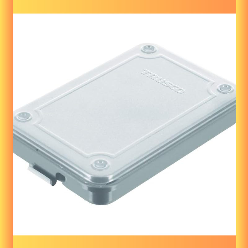 TRUSCO Trunk-Type Toolbox 154X105X29 Silver T-15SV