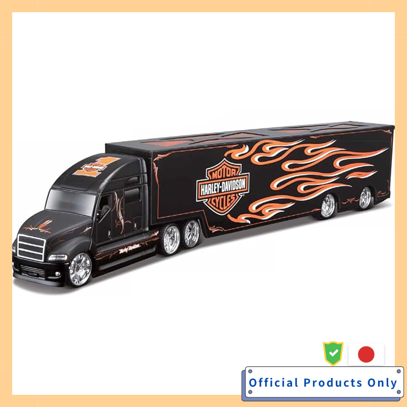 Maisto 1/64 Harley Davidson Custom Trailer Truck Diecast Model