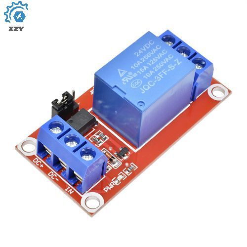 DC 5V 9V 12V 24V 1 ช่องโมดูลรีเลย์พร้อม Optocoupler Shield Board สูงและต่ําระดับ Trigger Power Supply โมดูลสําหรับ Arduino