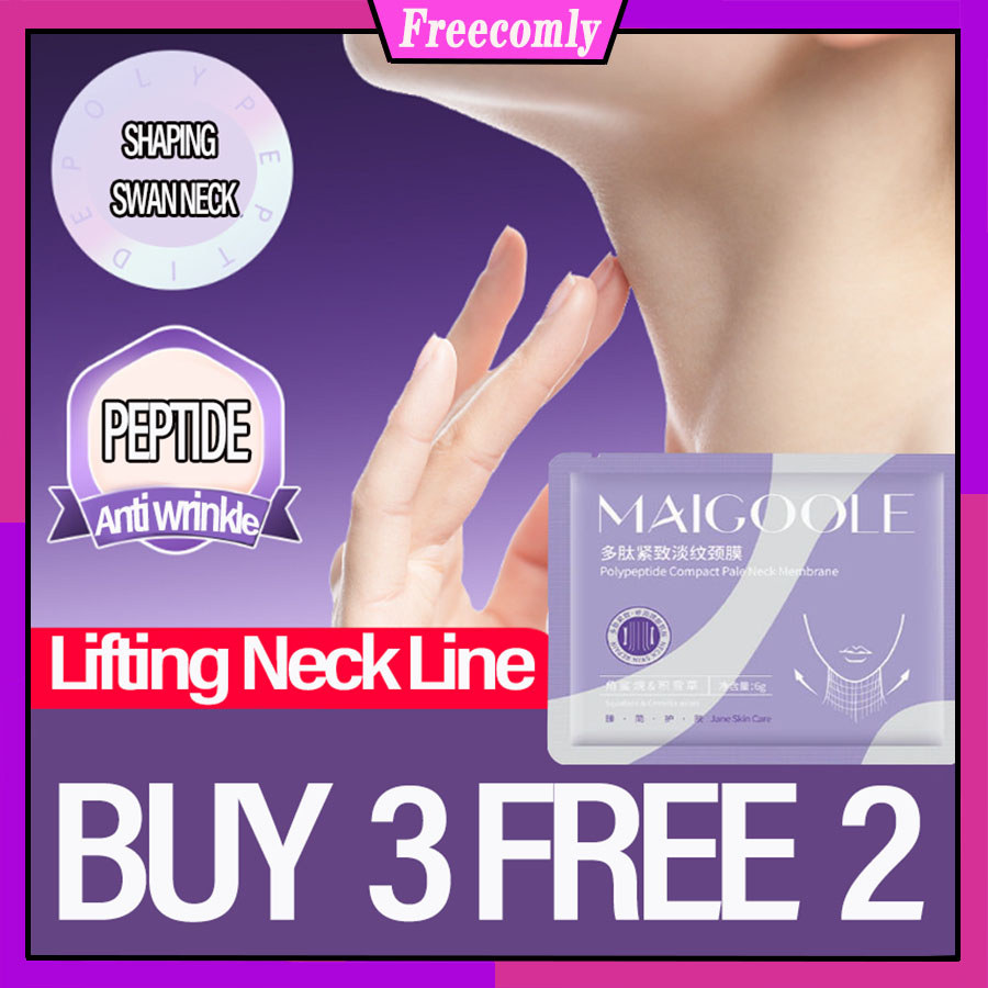 Polypeptide Collagen Neck Mask Anti Wrinkle Firming Neck Lifting Mask Hydrating Whitening Neck Patch Fade Neck Lines