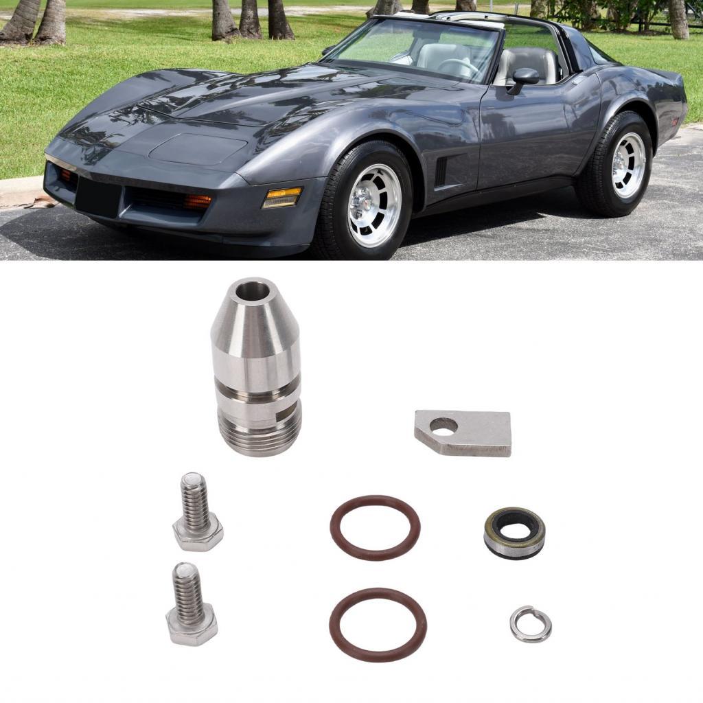 Localcamera-TH Speedometer ที่อยู่อาศัยเกียร์ชุด O แหวนและโลหะสำหรับ Muncie Gears 22 ถึง 25 ฟันรู 0.