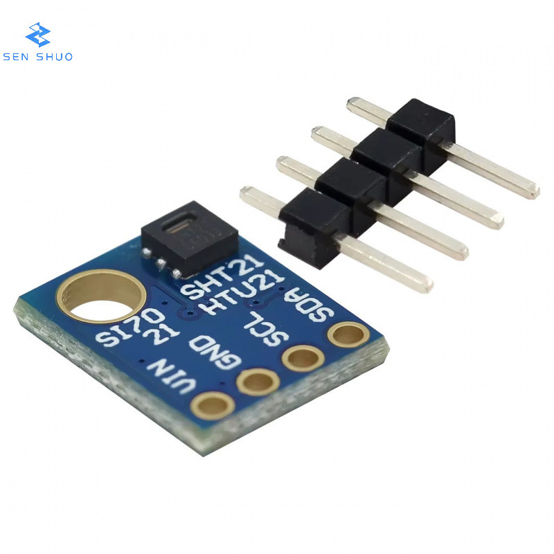 GY-21 SHT21 HTU21D เปลี่ยน SI7021 โมดูลเซ็นเซอร์อุณหภูมิความชื้นอินเทอร์เฟซ I2C