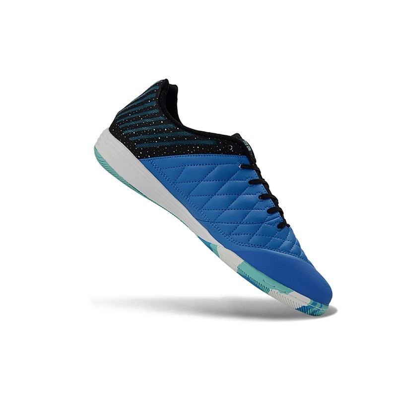 รองเท้าฟุตบอล LUNAR GATO II IC Futsal สีน้ําเงิน ไซส์ 39-45 ส่งฟรี กันลื่นและทนต่อการสึกหรอ