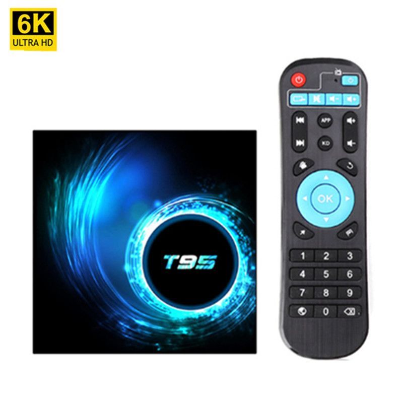 T95 Android 10 双 Allwinner H616 6k 全TVBOX Set top box