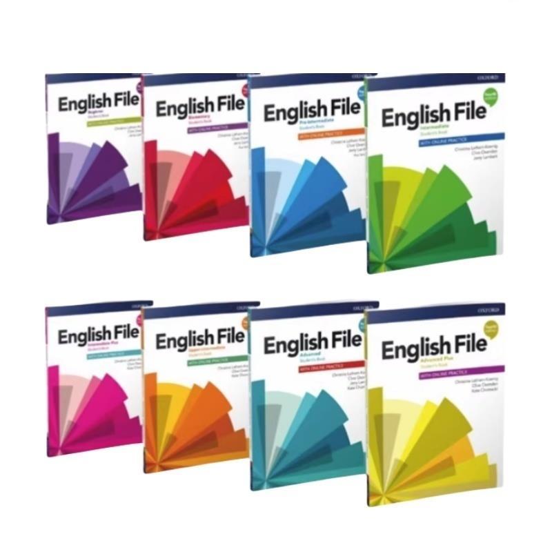 Kk168 แฟ้ม Oxford รุ่นที่ 4 เริ่มต้น/เสริม/ก่อนสื่อ/Intermediate/Intermediate/Intermediate-Plus/Uppe