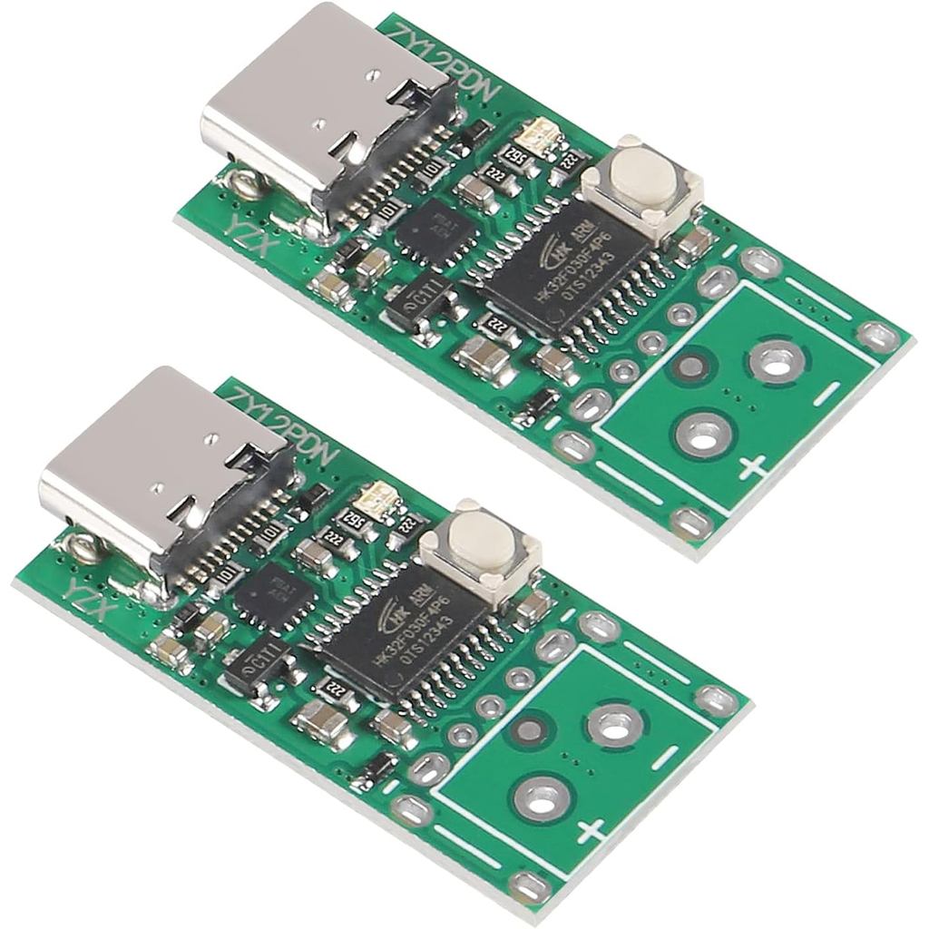 AITRIP 2PCS Type-C USB-C PD2.0 3.0 ถึง DC USB Decoy Fast Charge Trigger Poll Detector 100W MA (ZY12P