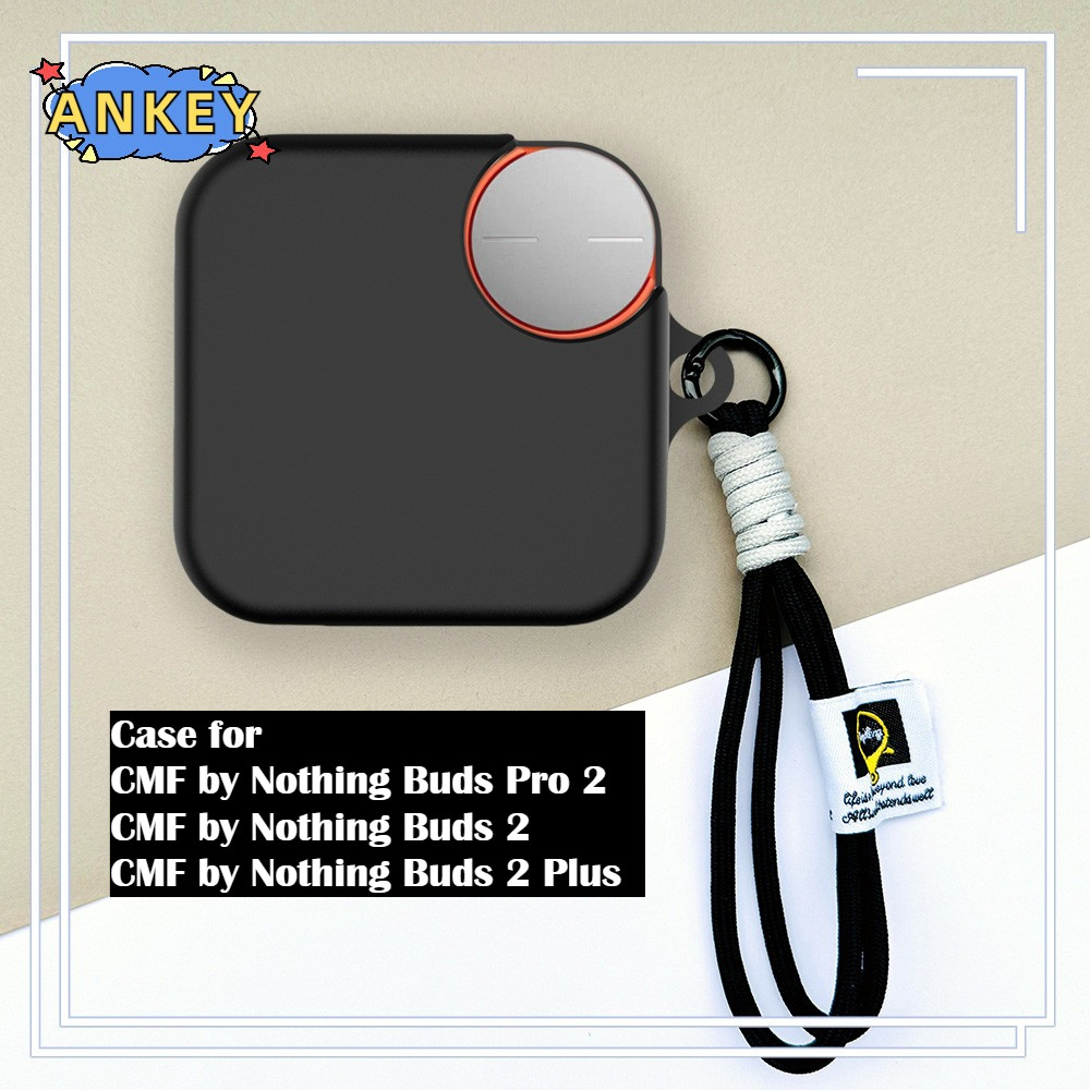 Compatible with CMF by Nothing Buds 2 Plus Bluetooth Earphone Silicone Case, Nothing Buds 2 Shockpro