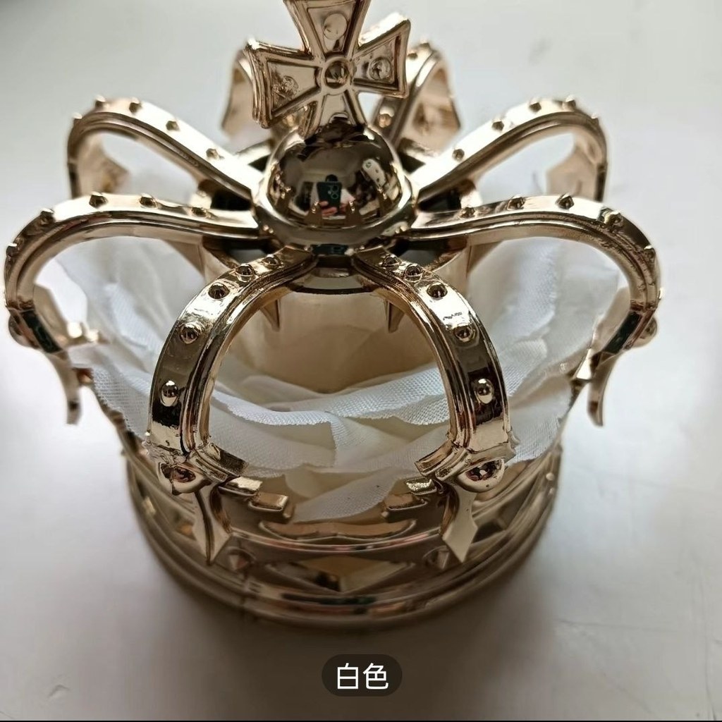 Crown lolita Headdress Song Queen Coronation lolita Daily Princess Flower อุปกรณ์จัดงานแต่งงานวัตถุข