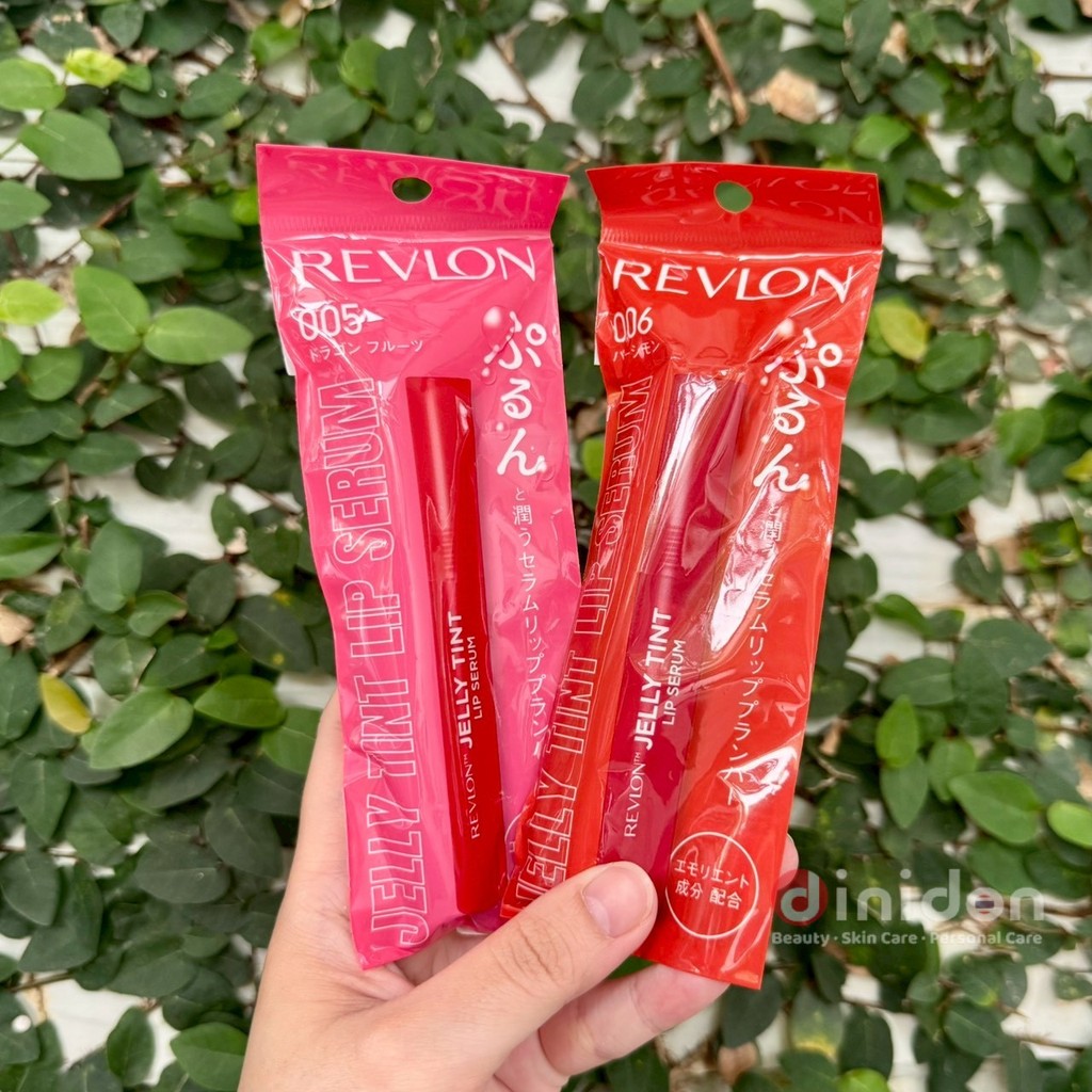 (Exp.2027) Revlon Jelly Tint Lip Serum 2.5g. #005 Dragon Fruit / #006 Persimmon