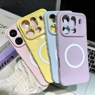 เคสสำหรับ OPPO Find X9 X9s เคสสำหรับ OPPO Find X9 Pro เคสโทรศัพท์รูปหัวใจแบบมีช่องมองเห็นด้านข้างขนาดใหญ่ กันกระแทก นุ่ม