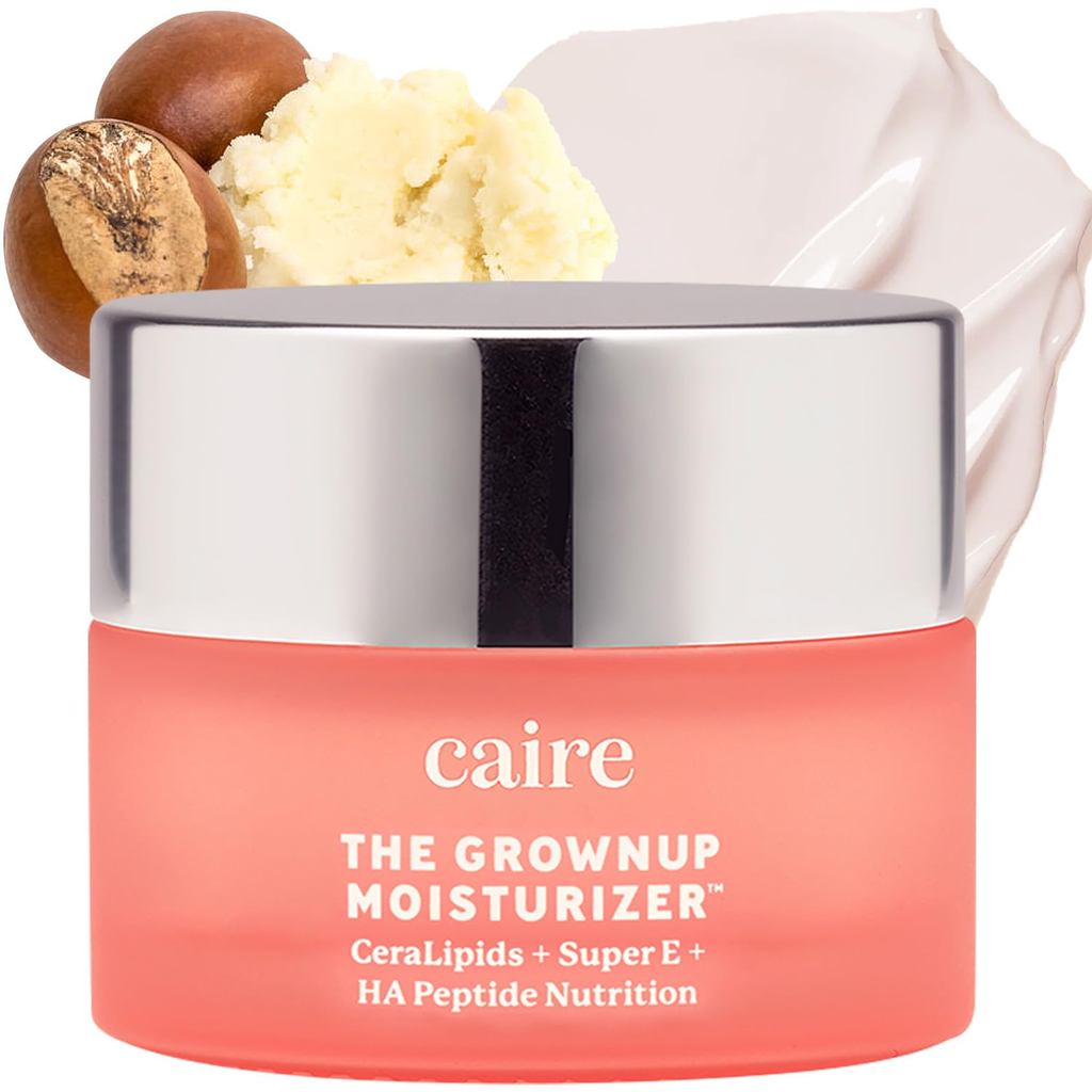 Caire The Grownup Pro-Aging Moisturizer Advanced Hyaluronic Acid Peptide Natural Ceramide Lipid Repl