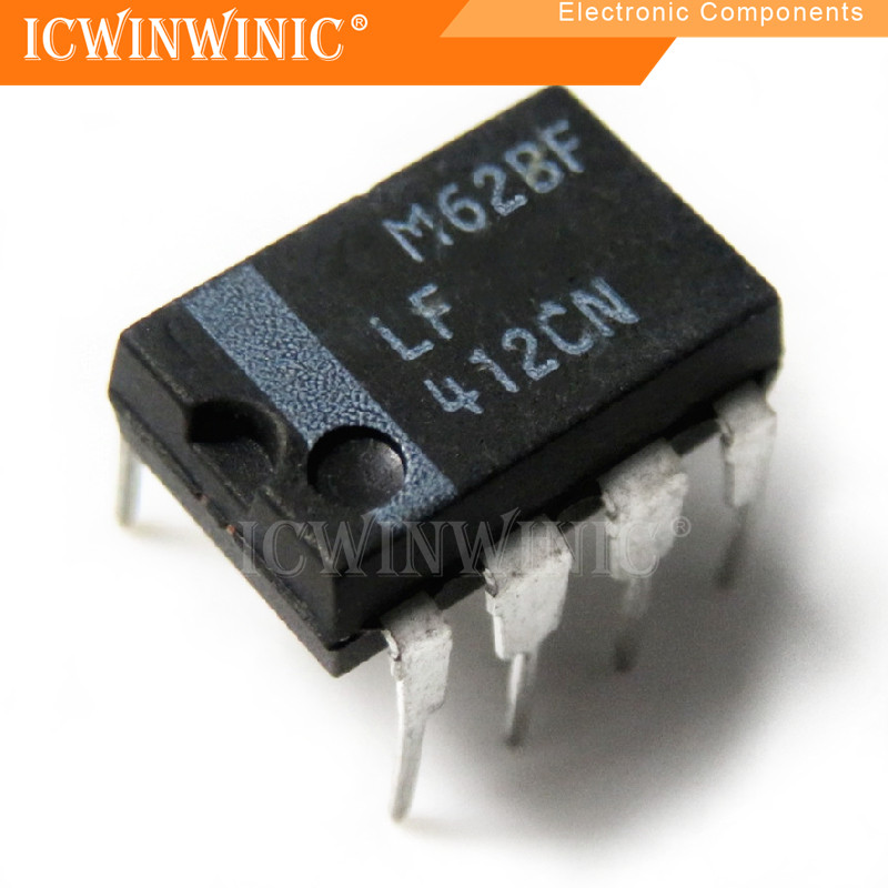 5 ชิ้น LF412CN LF412 DIP-8 ส่วนประกอบอิเล็กทรอนิกส์