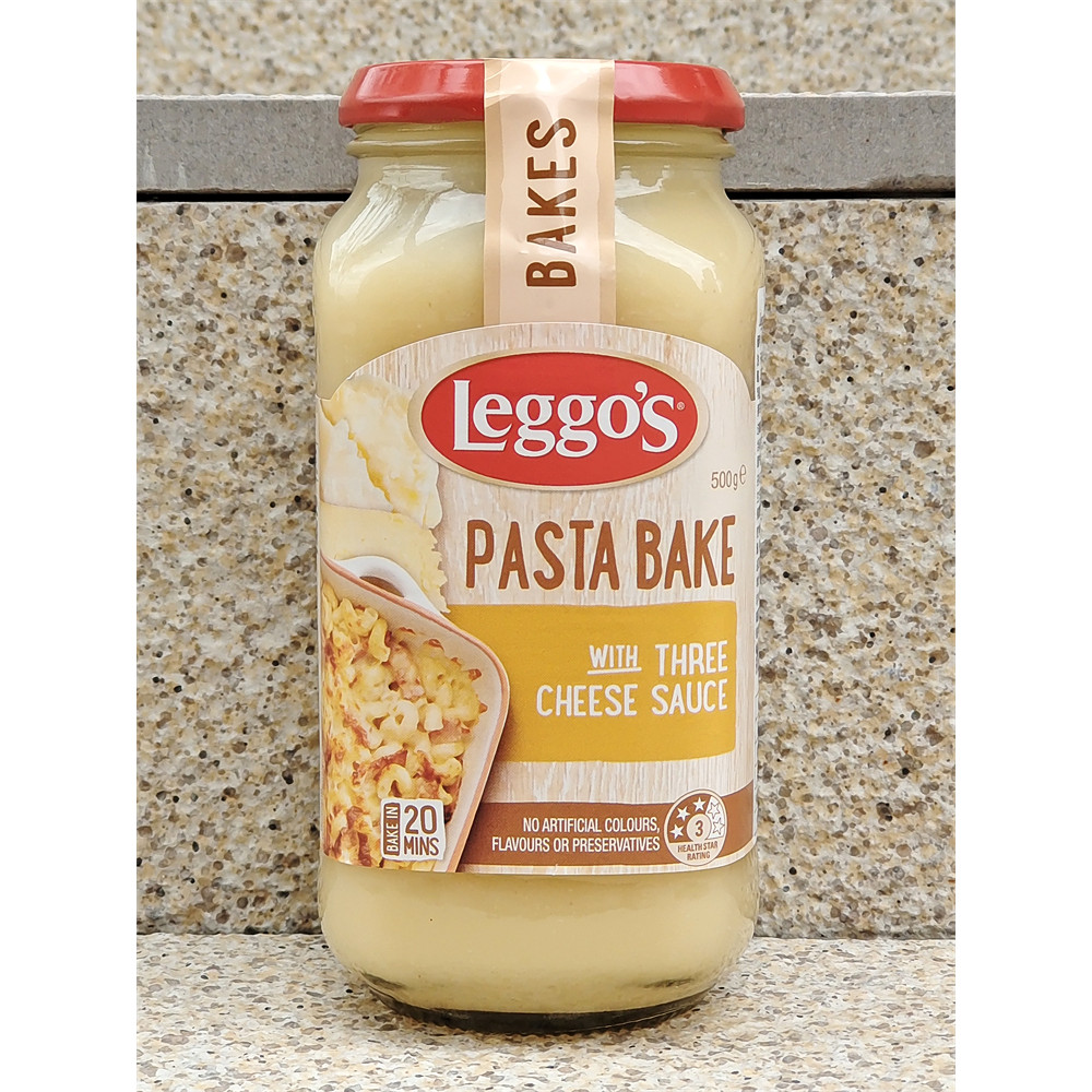 Ligeshi Triple Cheese PASTA SAUCE ชีส ซอส PSTA อบมักกะโรนี PASTA BAKE SAUCE
