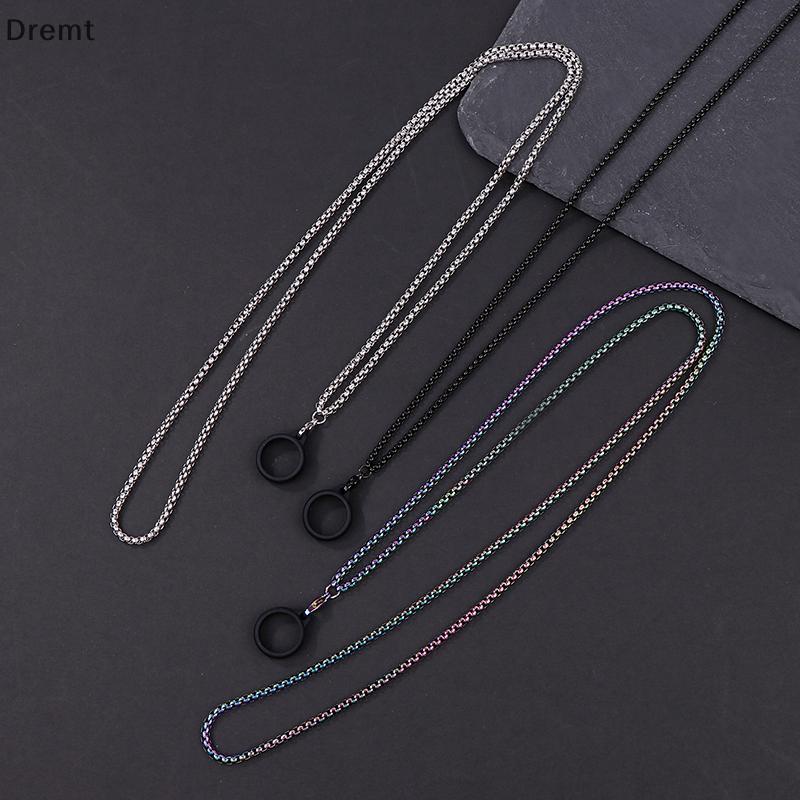 Dremt Anti-Lost ปากกา Lanyard Anti-drop แบบพกพาโซ่โลหะ Nelace Lanyard สลิงงูกระดูกโซ่ Rubble แหวน mt
