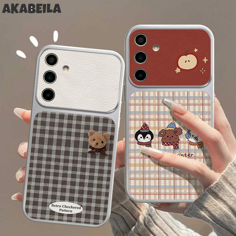 เคสโทรศัพท์สำหรับ Samsung A37 A57 A17 A07 A56 A36 A54 A15 A14 A13 A06 A05 S23 S24 S25 S26 Ultraเคสพร้อมสายคล้อง